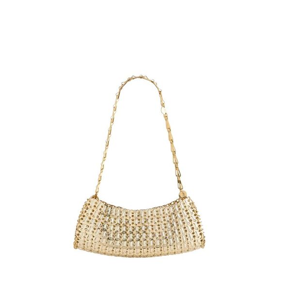 PACO RABANNE Handbags - Rabanne Women Light Gold 1969 Clutch Shoulder Bag